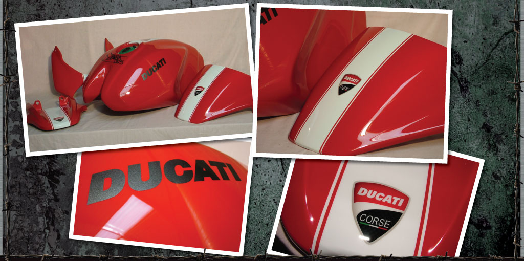 Ducati corse with signature