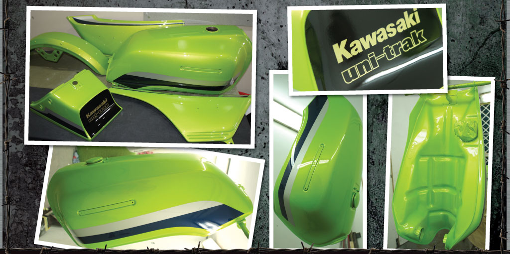 Kawasaki Z1 unitrak