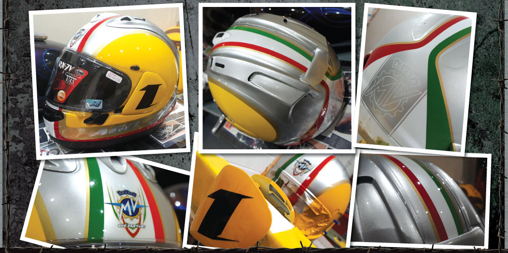 MV agusta corse helmet