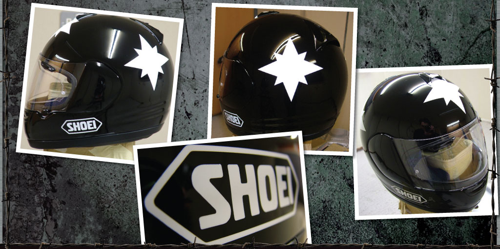Shoei star helmet
