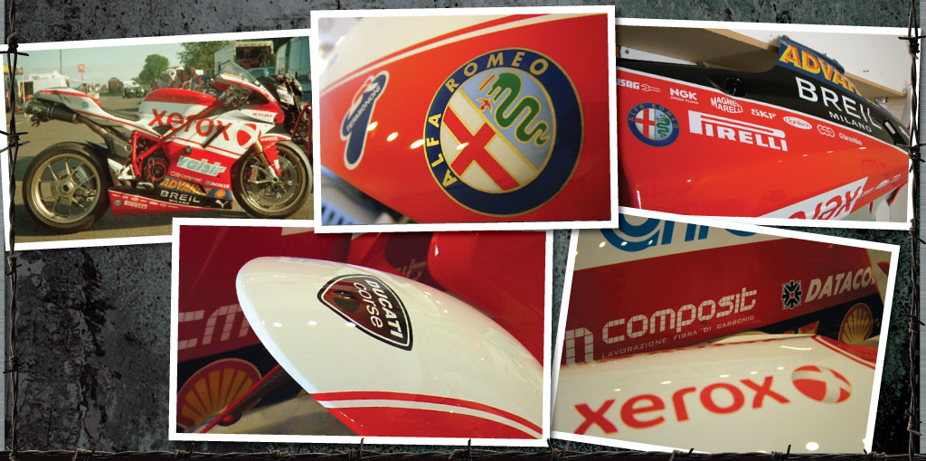 Xerox Ducati race rep no stickers